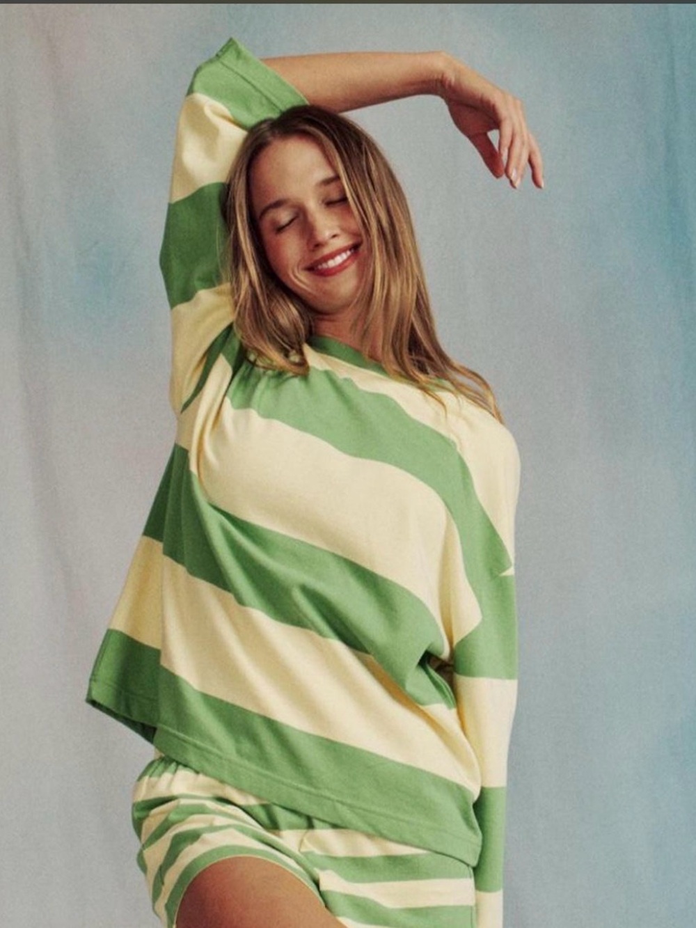 Daily Drills NWT lucky & lemonade  oversized long sleeve. SOLD OUT online